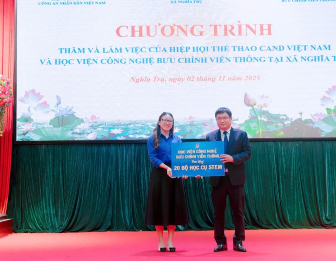 PTIT đồng hành triển khai chuyển đổi số lĩnh vực văn hóa – giáo dục tại xã Nghĩa Trụ, tỉnh Hưng Yên