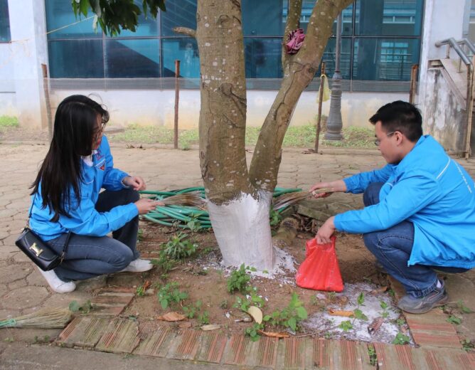 Tuổi trẻ PTIT hưởng ứng Ngày Chủ Nhật Xanh 2024: Chung tay vì môi trường xanh – sạch – đẹp