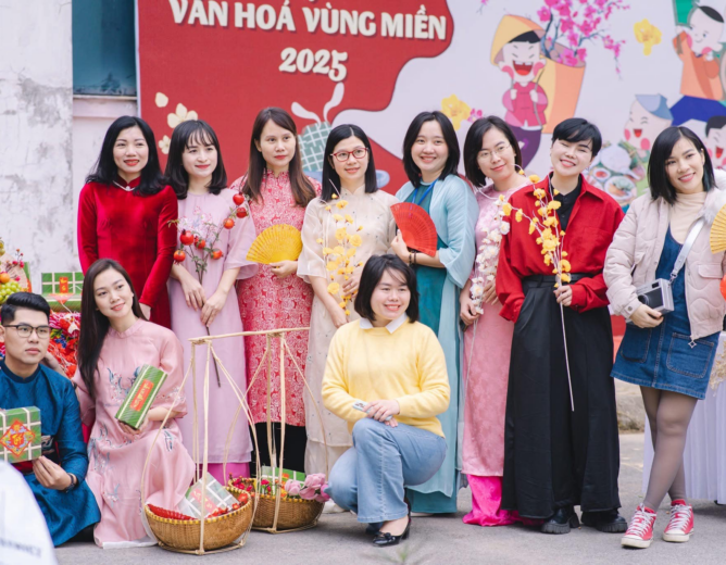 Sắc xuân rạng rỡ tại “Ngày hội văn hóa vùng miền” PTIT Hòa Lạc 2025