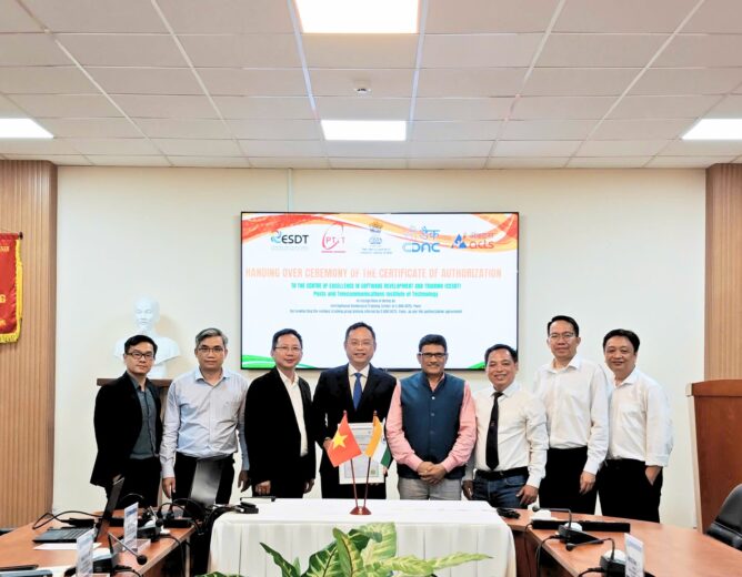 PTIT trở thành Trung tâm Ủy quyền đầu tiên của C-DAC (Ấn Độ) tại Việt Nam