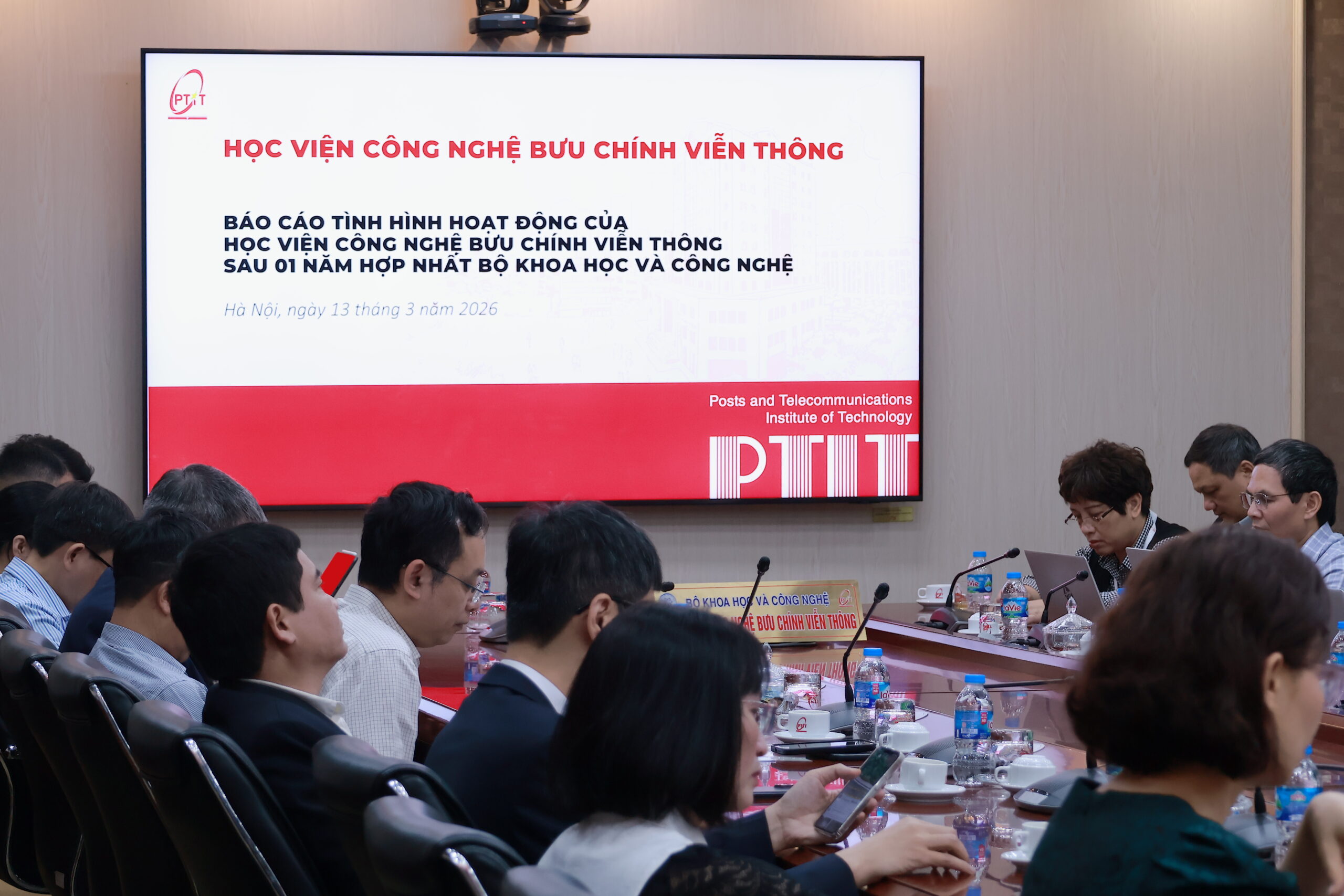 Học viện Công nghệ Bưu chính Viễn thông tổ chức Hội nghị sơ kết đánh giá kết quả hoạt động sau 01 năm hợp nhất Bộ