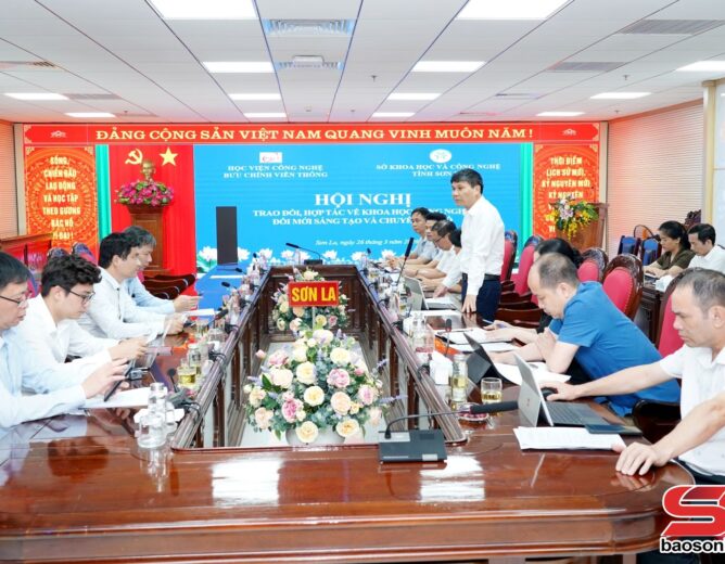 Trao đổi, hợp tác về khoa học công nghệ, đổi mới sáng tạo và chuyển đổi số