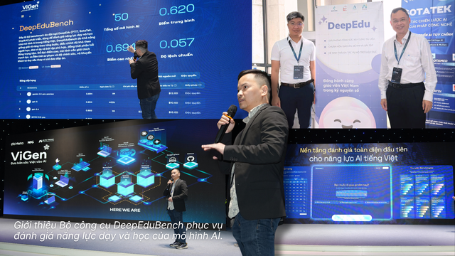 Học viện Công nghệ Bưu chính Viễn thông công bố Bộ công cụ DeepEduBench phục vụ đánh giá năng lực dạy và học của mô hình AI trong tiếng Việt