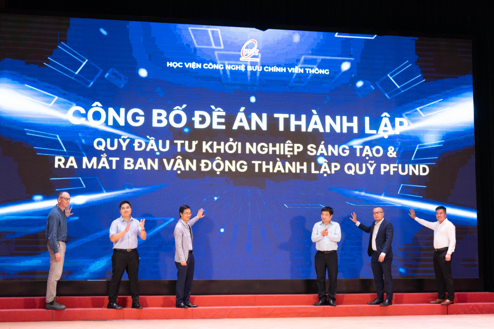 Học viện Công nghệ Bưu chính Viễn thông ra mắt Quỹ đầu tư khởi nghiệp PFUND và thúc đẩy hệ sinh thái đổi mới sáng tạo quốc gia