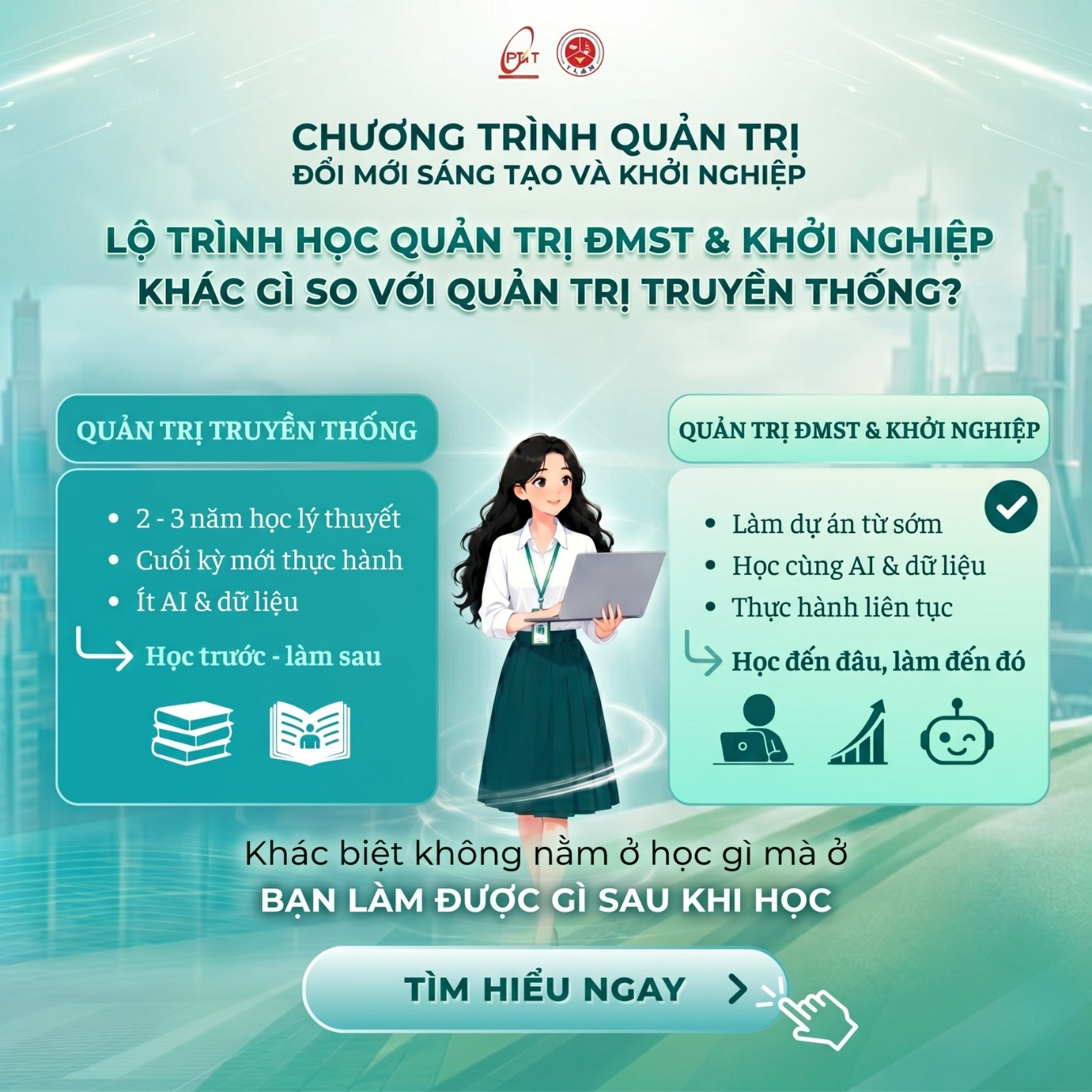 Quản trị Đổi mới sáng tạo & Khởi nghiệp (PTIT): chương trình đào tạo nguồn nhân lực đón đầu xu thế kinh tế số