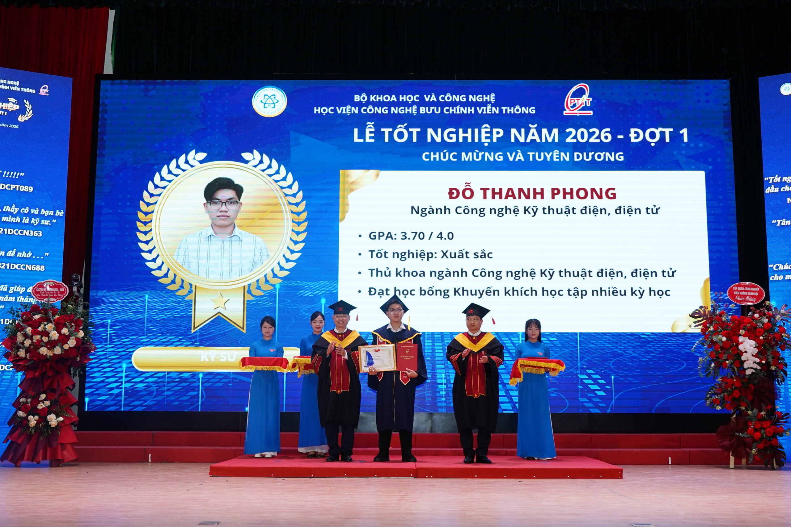 “Điều chúng con mong nhất không phải những tràng pháo tay, mà là thấy cha mẹ an lòng”: Bài phát biểu chạm tới trái tim của tân kỹ sư PTIT trong ngày tốt nghiệp