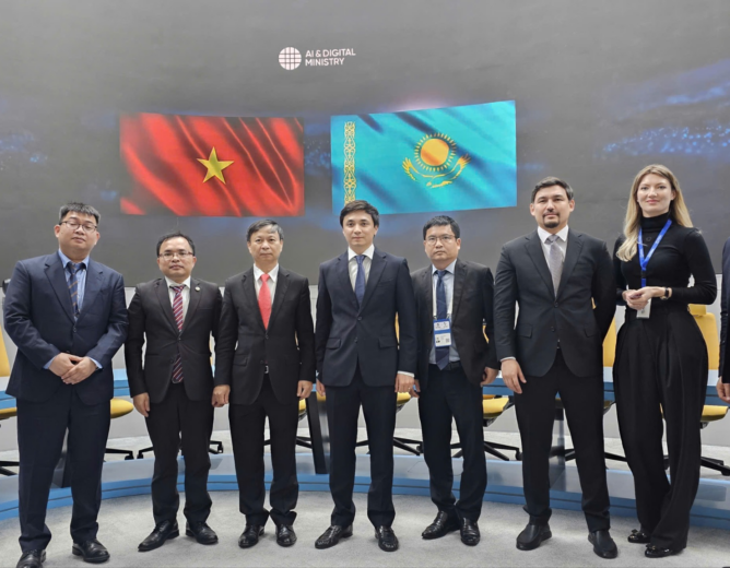 Từ “Invisible Government” đến hạ tầng AI quốc gia: Việt Nam – Kazakhstan thúc đẩy chia sẻ kinh nghiệm chuyển đổi số