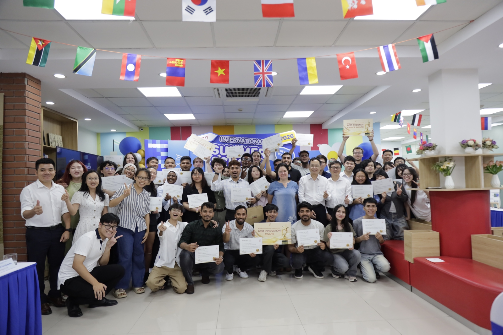 PTIT International Summer School 2026 khép lại với dấu ấn học thuật, sáng tạo và kết nối quốc tế