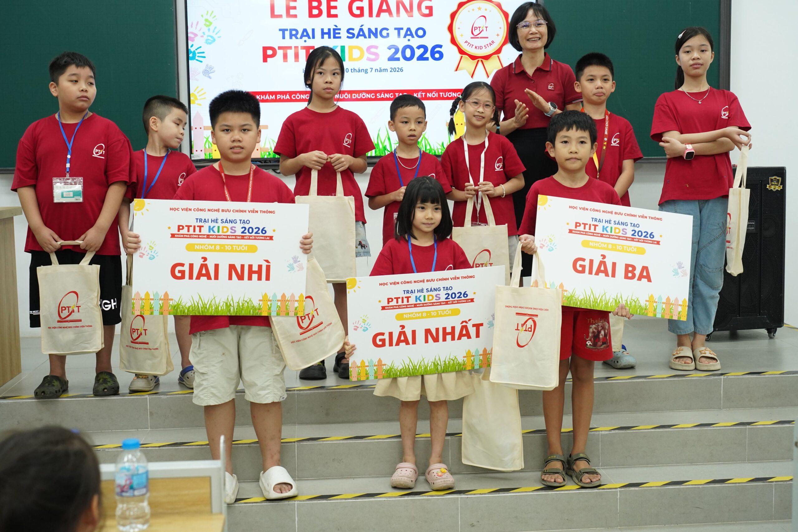 PTIT Kids 2026: Khép lại mùa hè sáng tạo, mở ra những hành trình khám phá mới