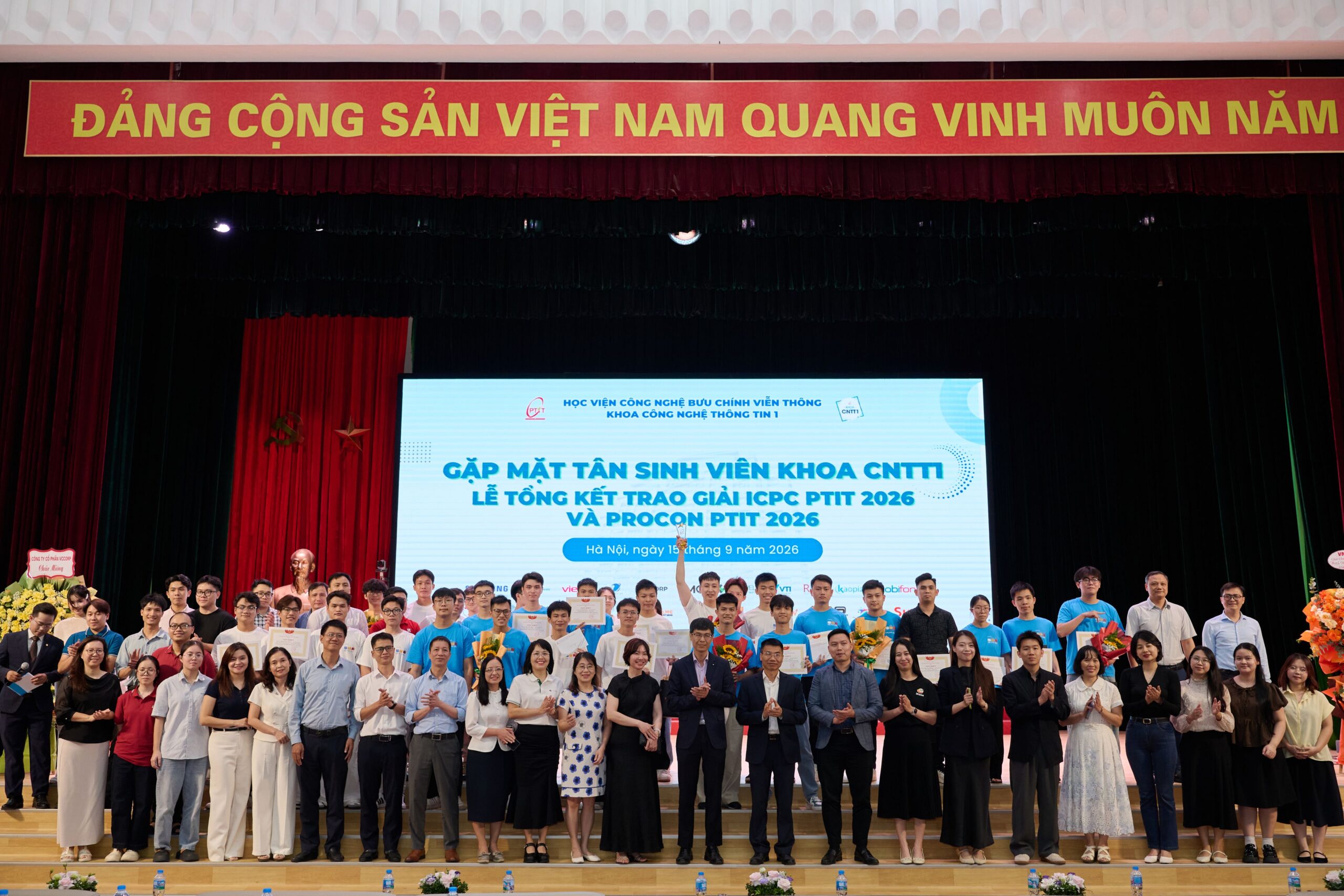 Kỳ thi lập trình ICPC – PTIT 2026 thu hút 216 đội sinh viên