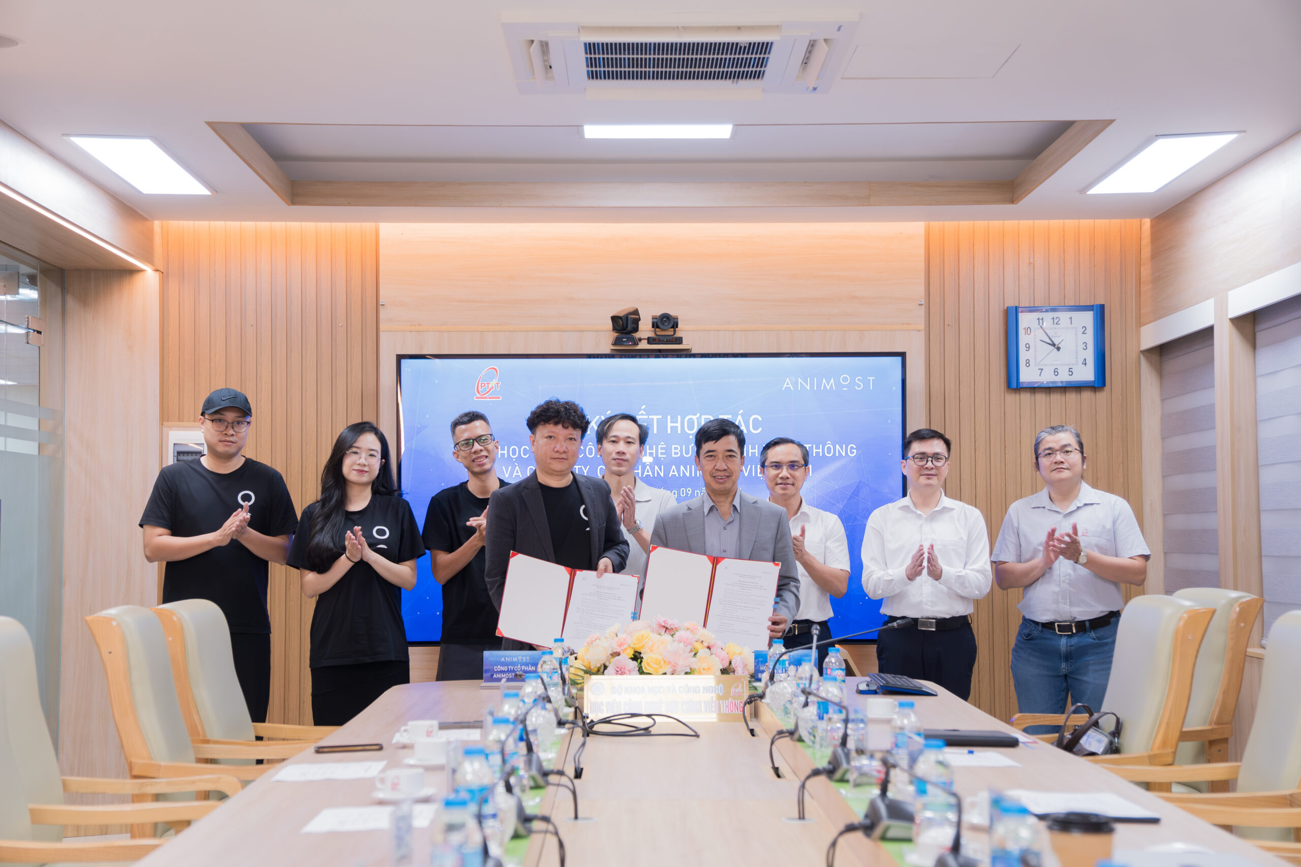 Học viện ký kết hợp tác cùng Animost Studio: Ươm mầm nhân lực chất lượng cao ngành Game, IT và Điện ảnh số