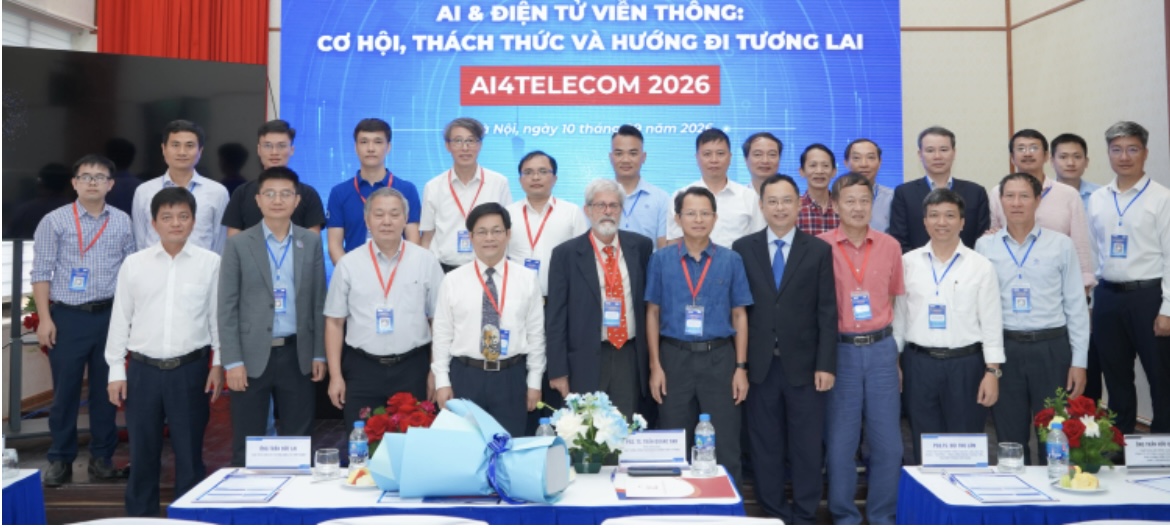 PTIT phối hợp tổ chức Hội thảo khoa học “AI, Điện tử – Viễn thông: Cơ hội, thách thức và hướng đi tương lai”