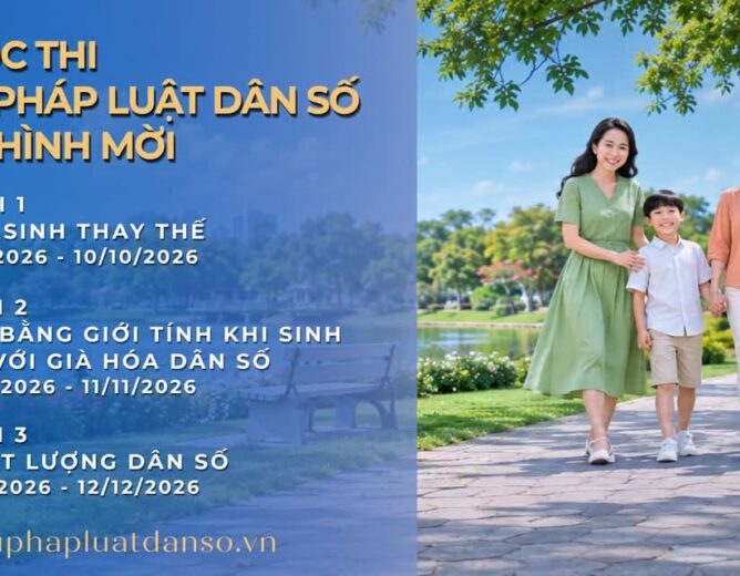 Cuộc thi trực tuyến tìm hiểu chính sách, pháp luật dân số trong tình hình mới