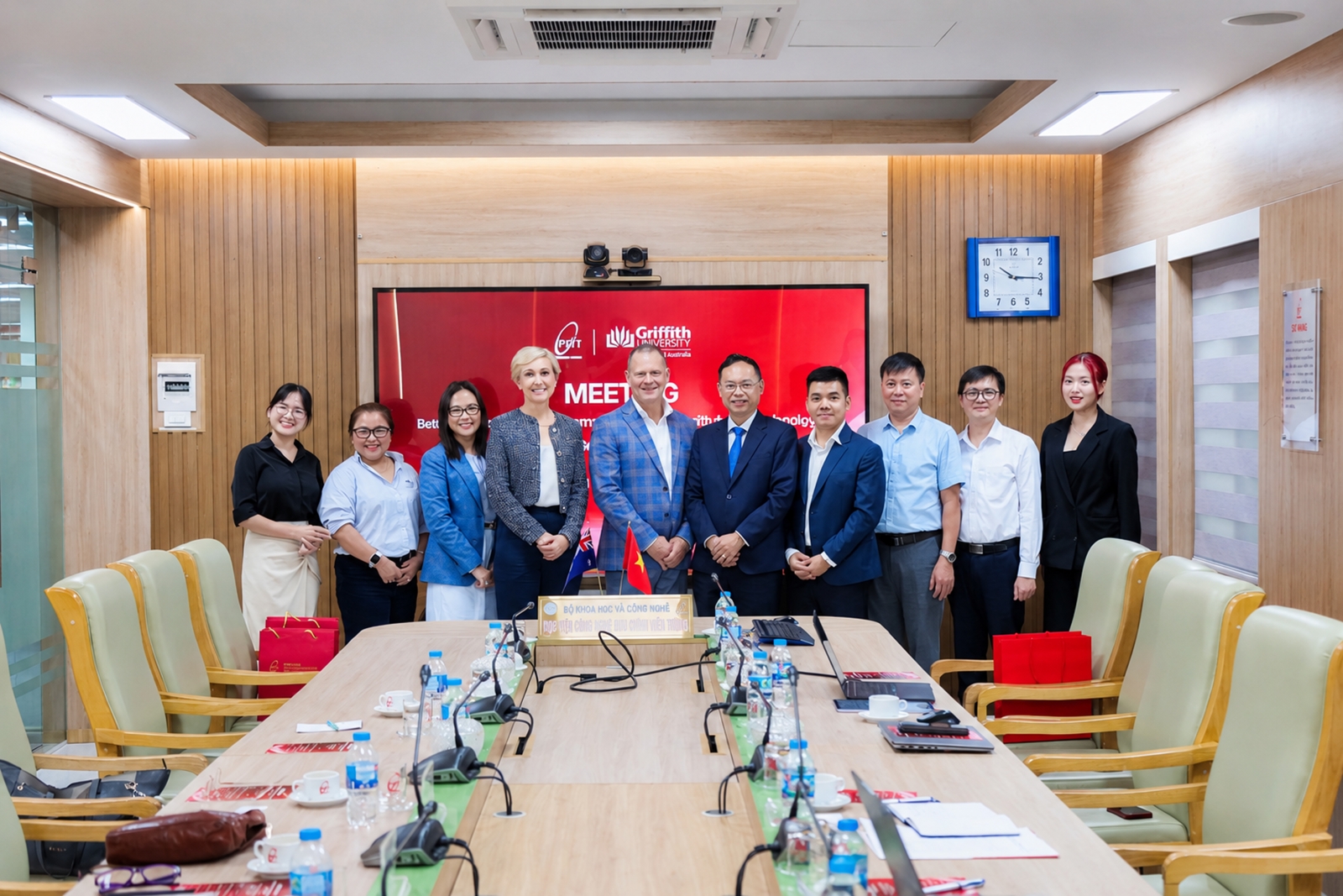 PTIT và Đại học Griffith (Úc) thúc đẩy hợp tác, hướng tới triển khai chương trình đào tạo xuyên quốc gia đầu tiên